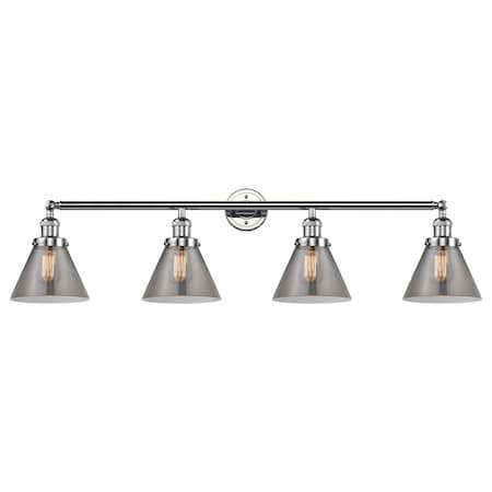 Innovations Lighting 4 Light Vintage Dimmable Led Adjustable Bathroom Fixture 215-PC-S-G43-LED